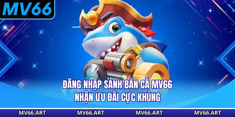 Đăng nhập sảnh bắn cá MV66 nhận ưu đãi cực khủng
