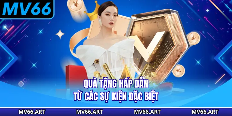 Quà tặng hấp dẫn từ các sự kiện đặc biệt