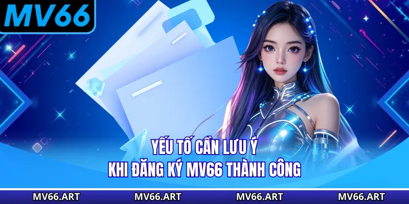 Yếu tố cần lưu ý khi đăng ký MV66 thành công